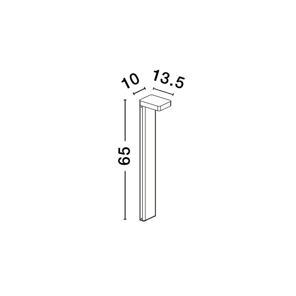 Design tuinverlichting Poet enkel Lyora 5212017432926