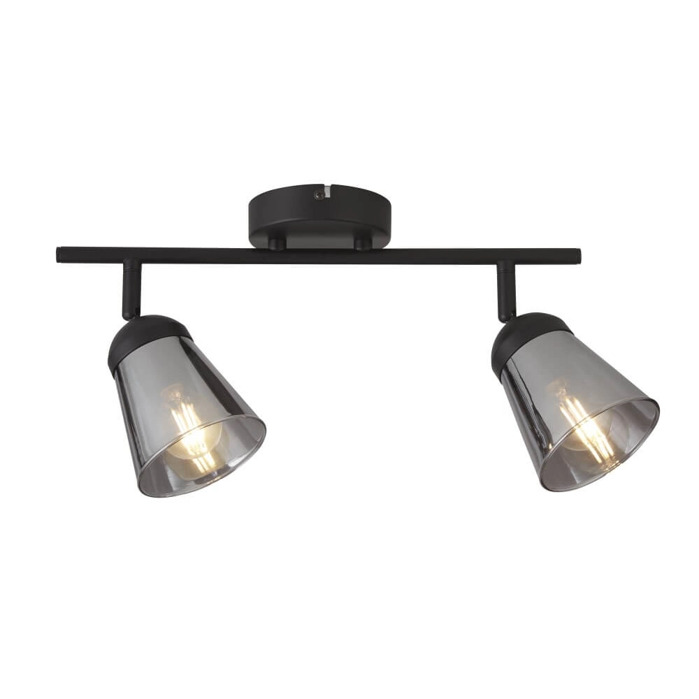 Smoke plafondlamp Mega 2-lichts
