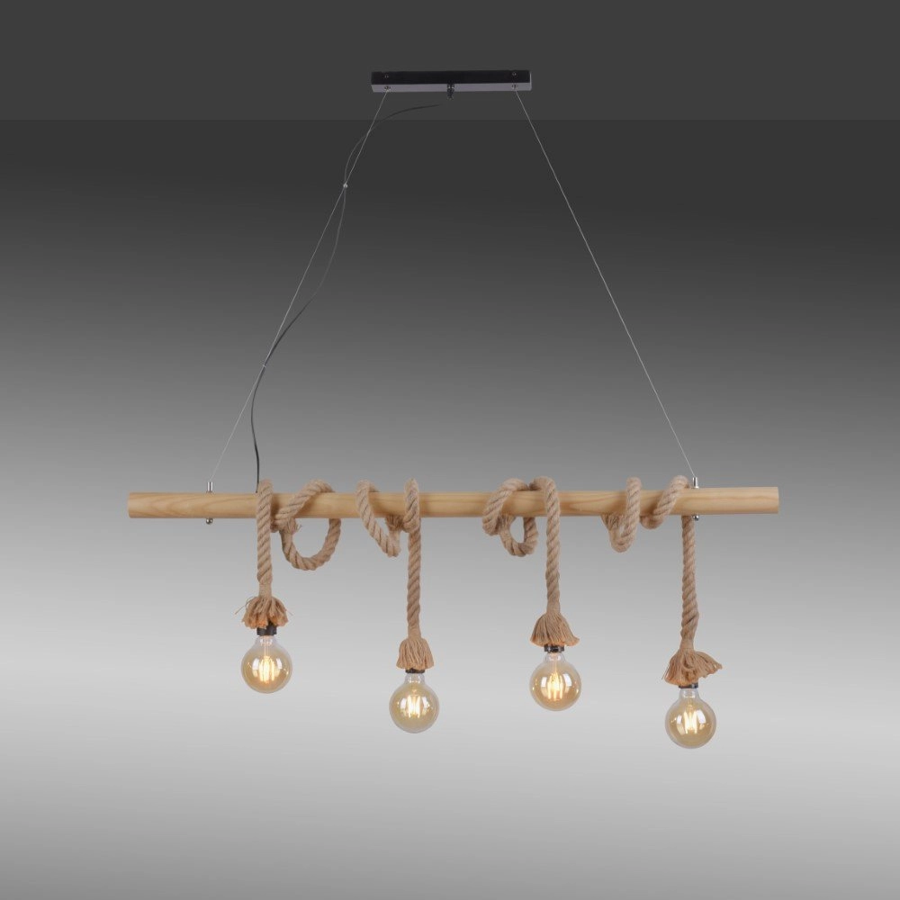 Eetkamer touwlamp Rope Just Light 4043689963132