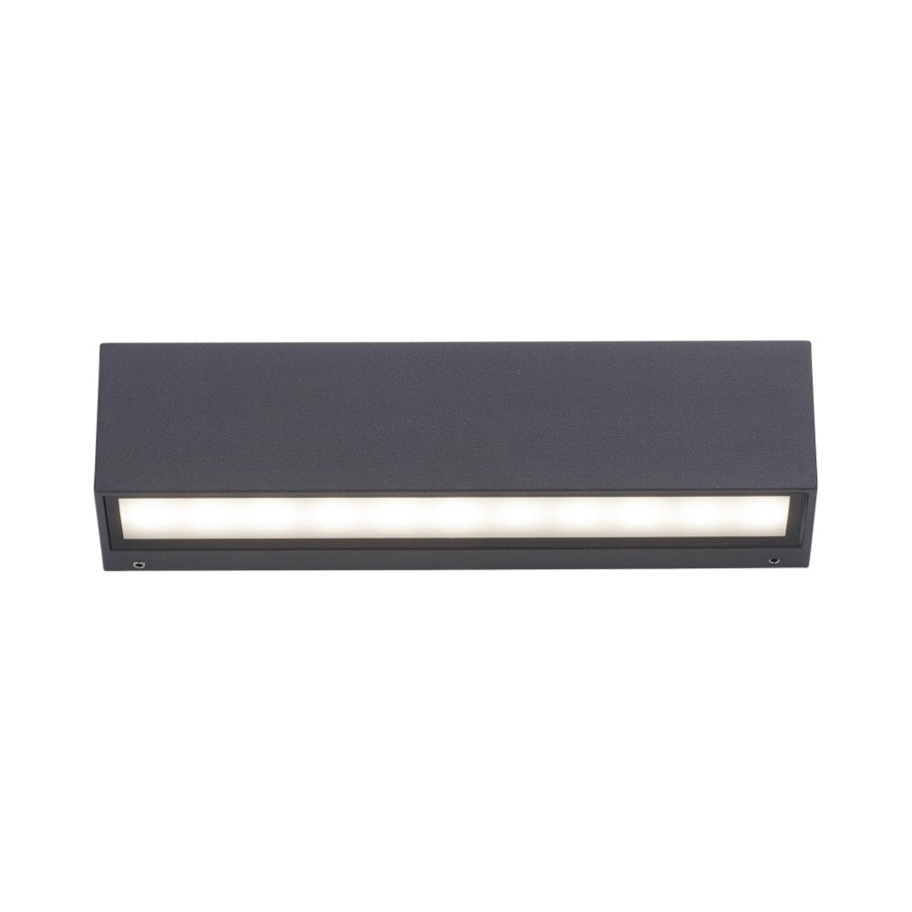 Langwerpige wandspot Robert 25cm antraciet Paul Neuhaus 4012248313220