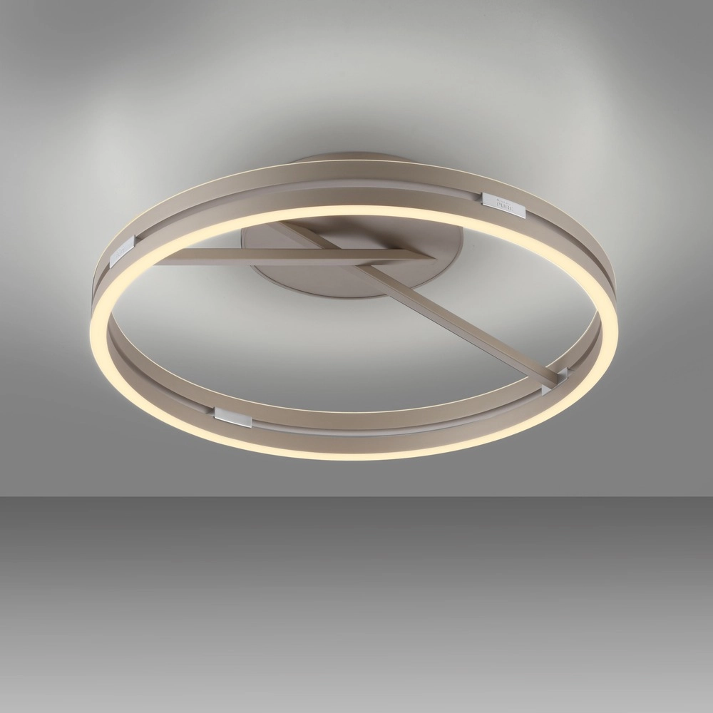 Led plafondlamp Pure Loop Ø 60cm - bronce Paul Neuhaus 4012248398340