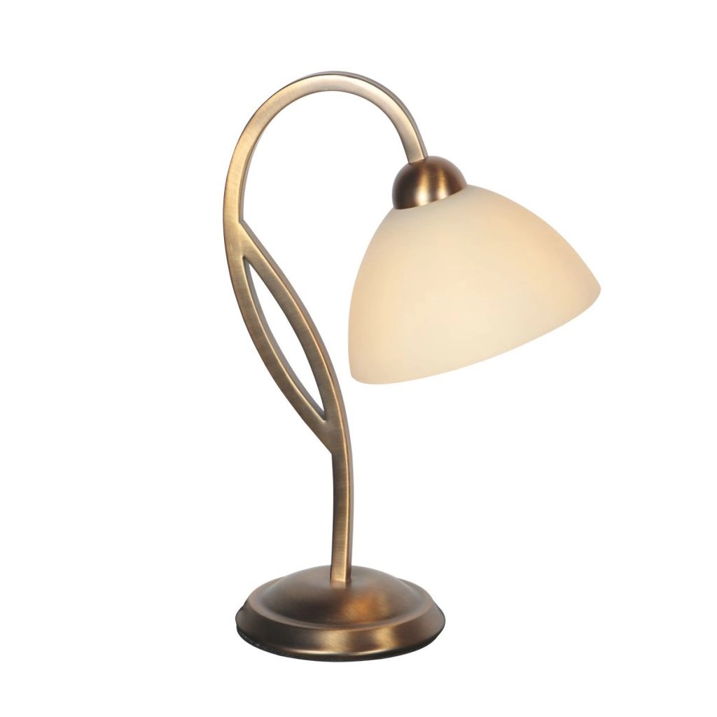 Klassieke tafellamp Anthea brons