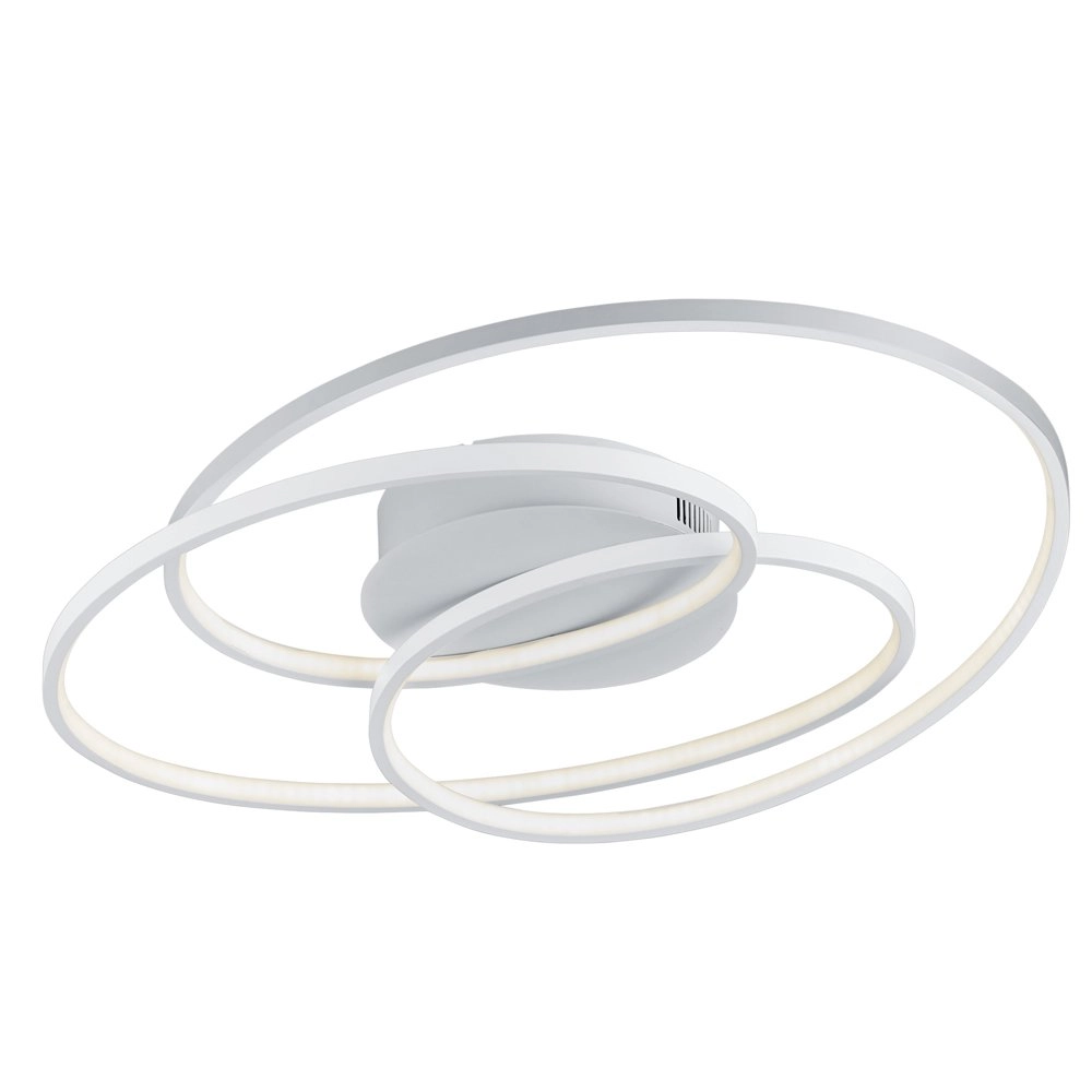 Moderne plafondlamp Gale wit
