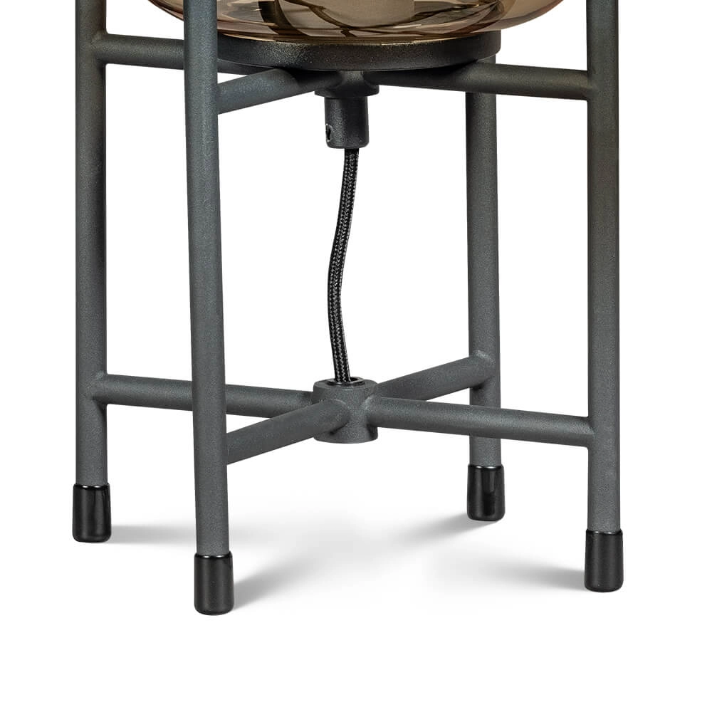 Binnenlamp Benn Gold zwart met goud ETH 8720195303015