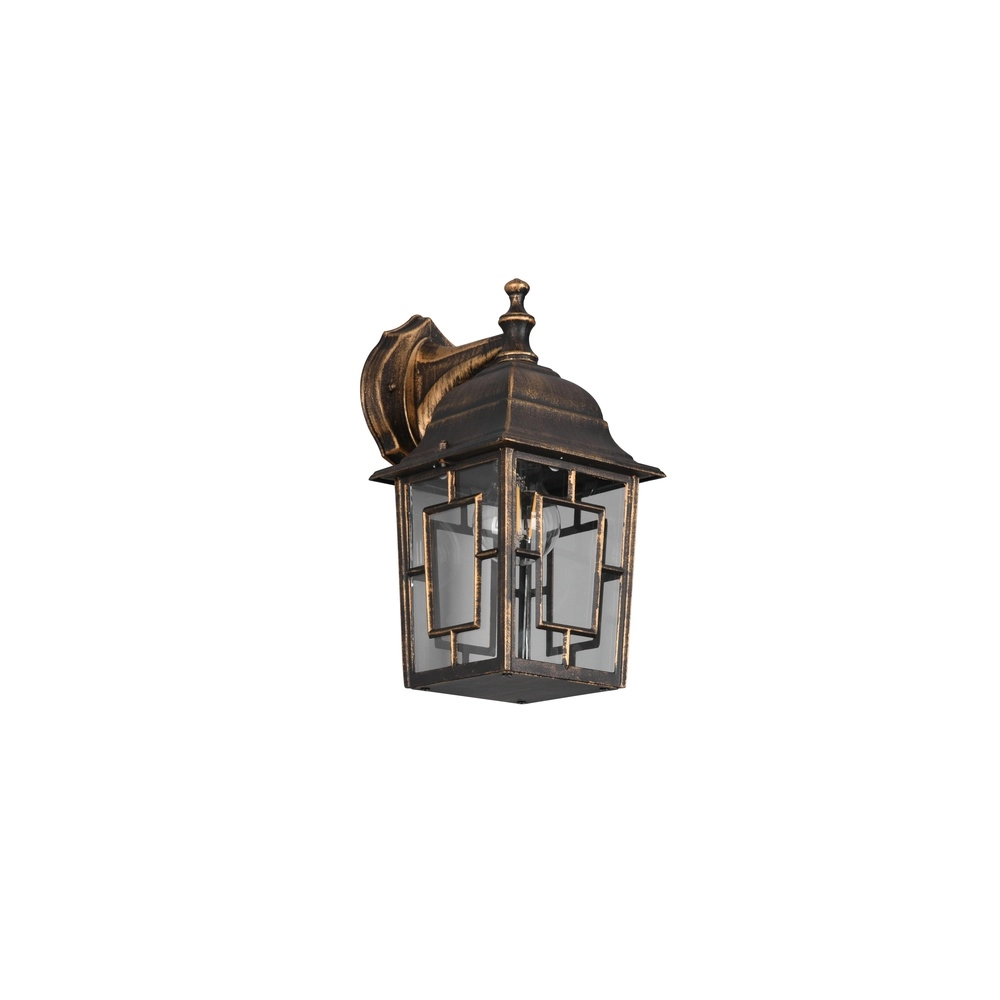 Wandlamp Volturno antiek bruin Trio 4017807543582