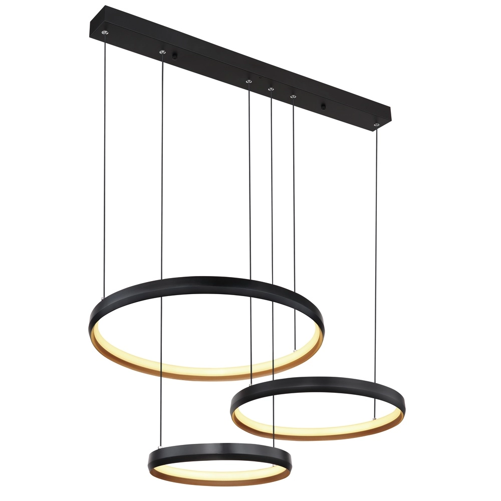 Zwarte hanglamp Halli design Globo 9007371434657