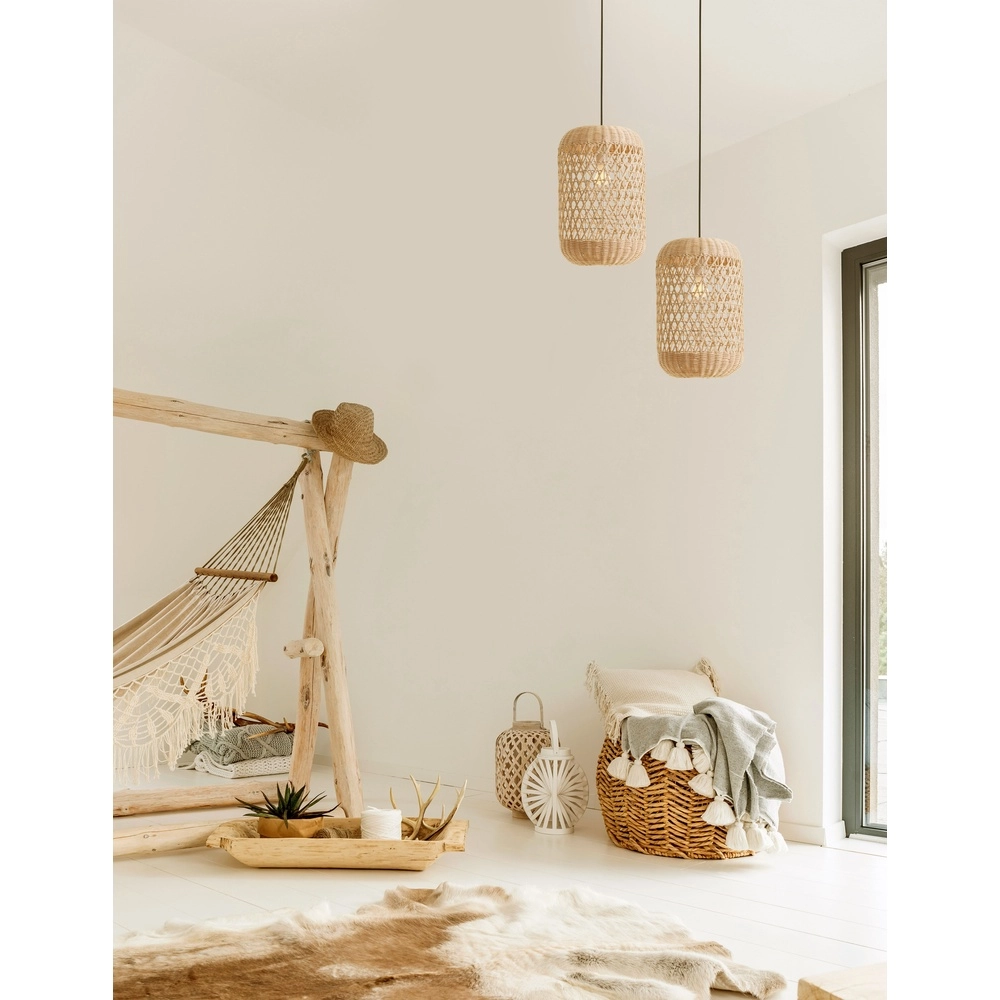 Rotan hanglamp Aurora Ø 24,5cm Lyora 5212017416575