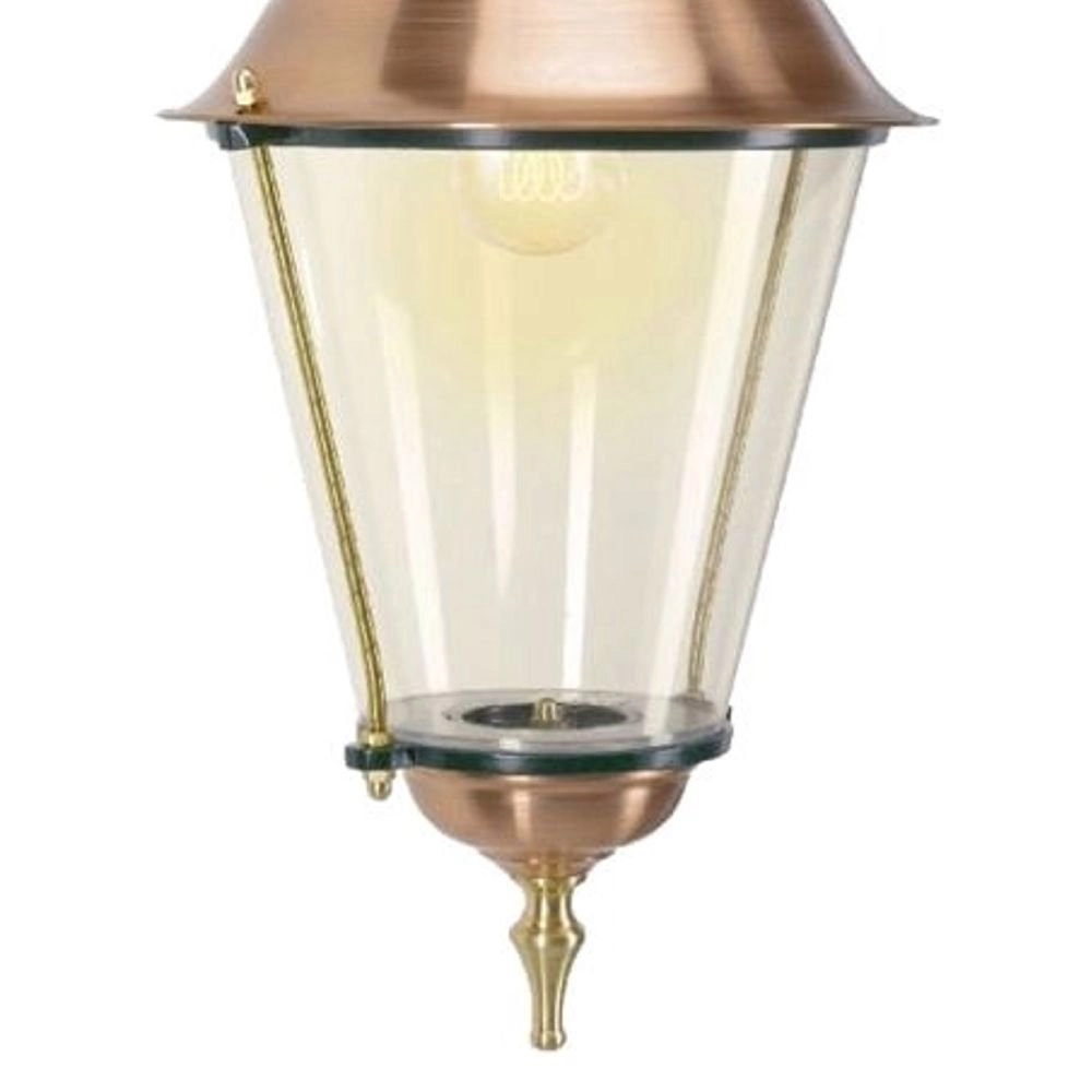 Nostalgische buitenlamp Volendam 3 hangend - zwart KS verlichting 8714732131346