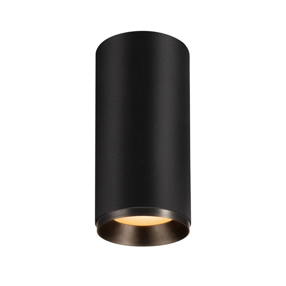 Ledspot Numinos Down 28w - 2700K - 10cm zwart