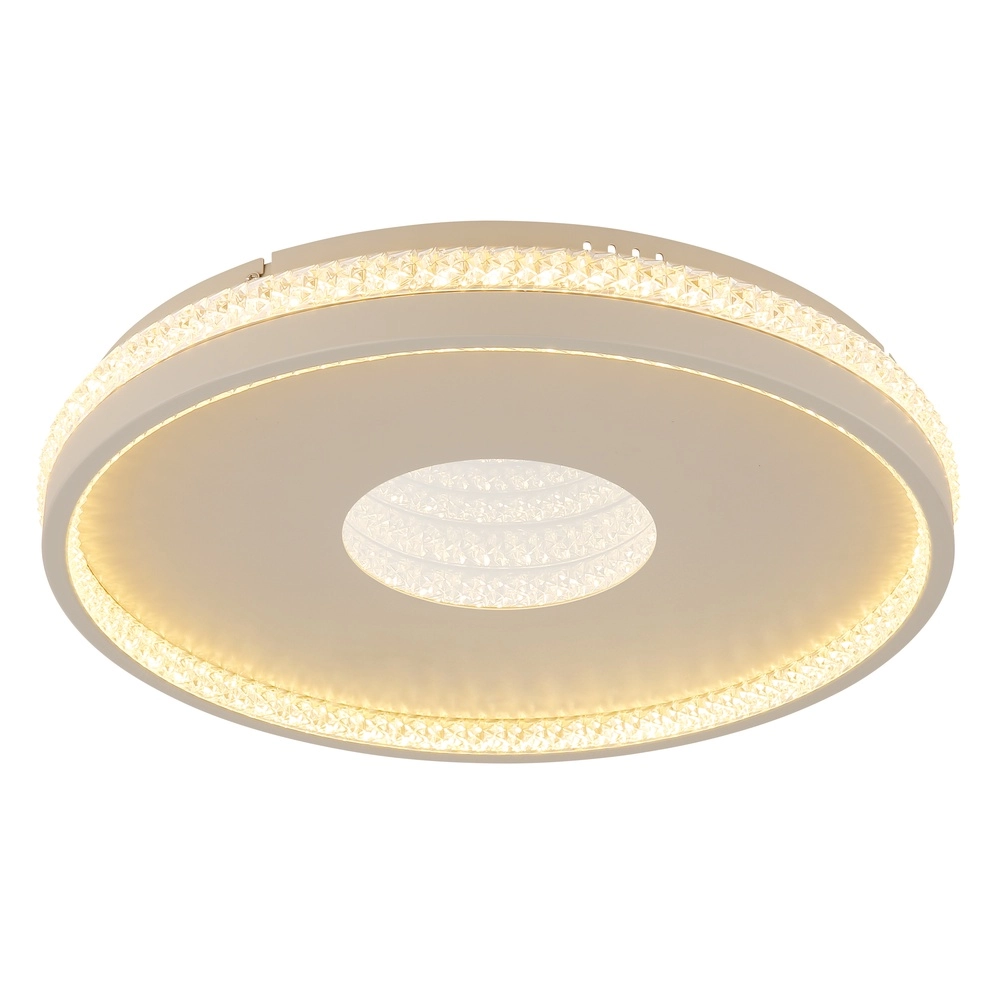 Design plafondlamp Shirley zand bruin Ø 41cm Globo 9007371575350