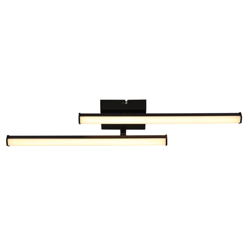 Moderne plafondlamp Kirina 50cm zwart Globo 9007371512232