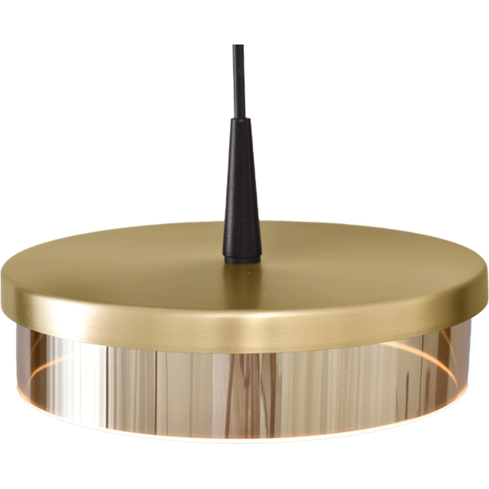 5-lichts hanglamp Imperia 160cm zwart met goud Masterlight 8718121352527