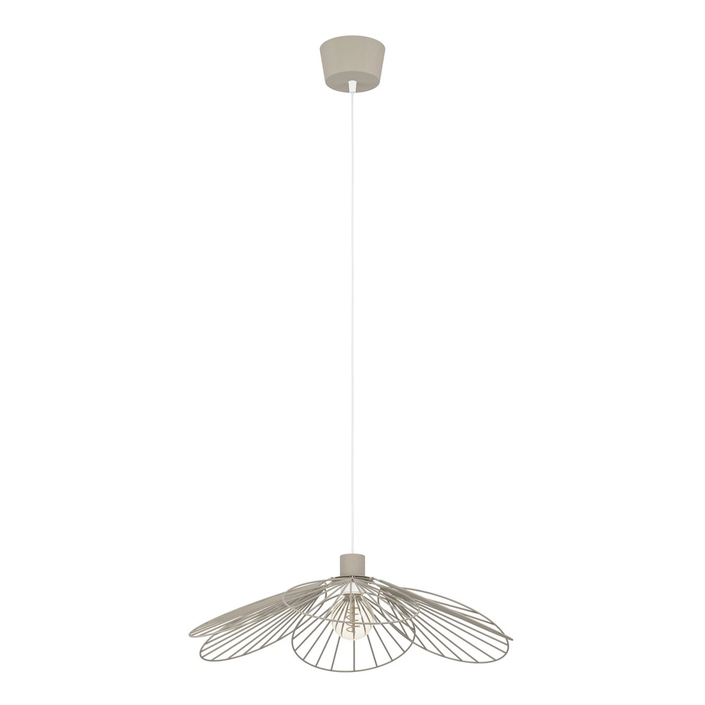 Hanglamp Binacua zand bruin Ø 60cm Eglo 9008606405916