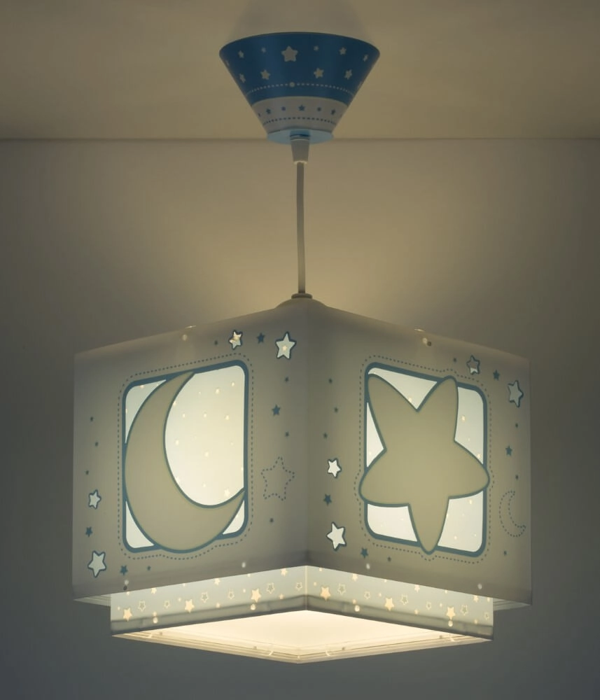 Kinderkamer hanglamp Moonlight blauw Dalber 8420406632322