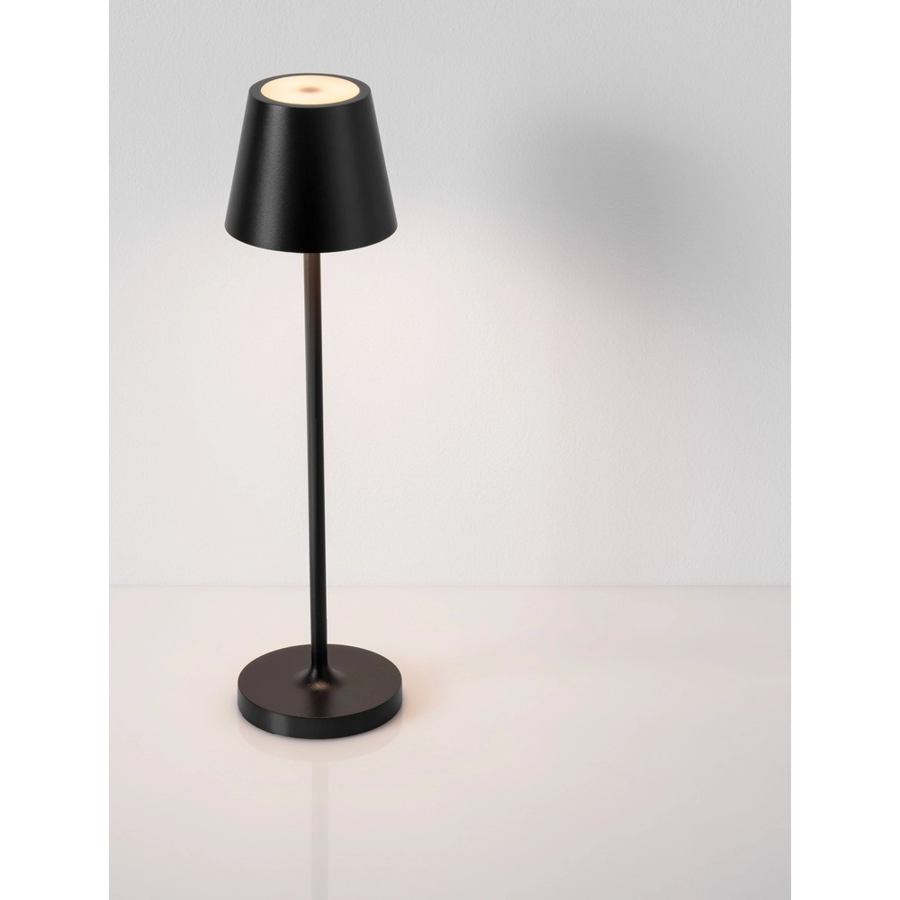 Tafellamp Petit zwart oplaadbaar Lyora 5212017450777