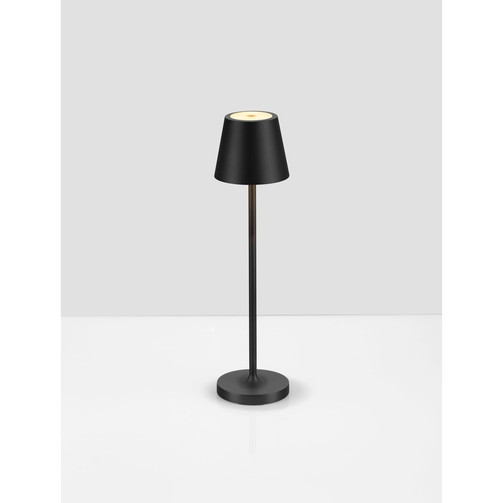 Tafellamp Petit antraciet oplaadbaar Lyora 5212017450807