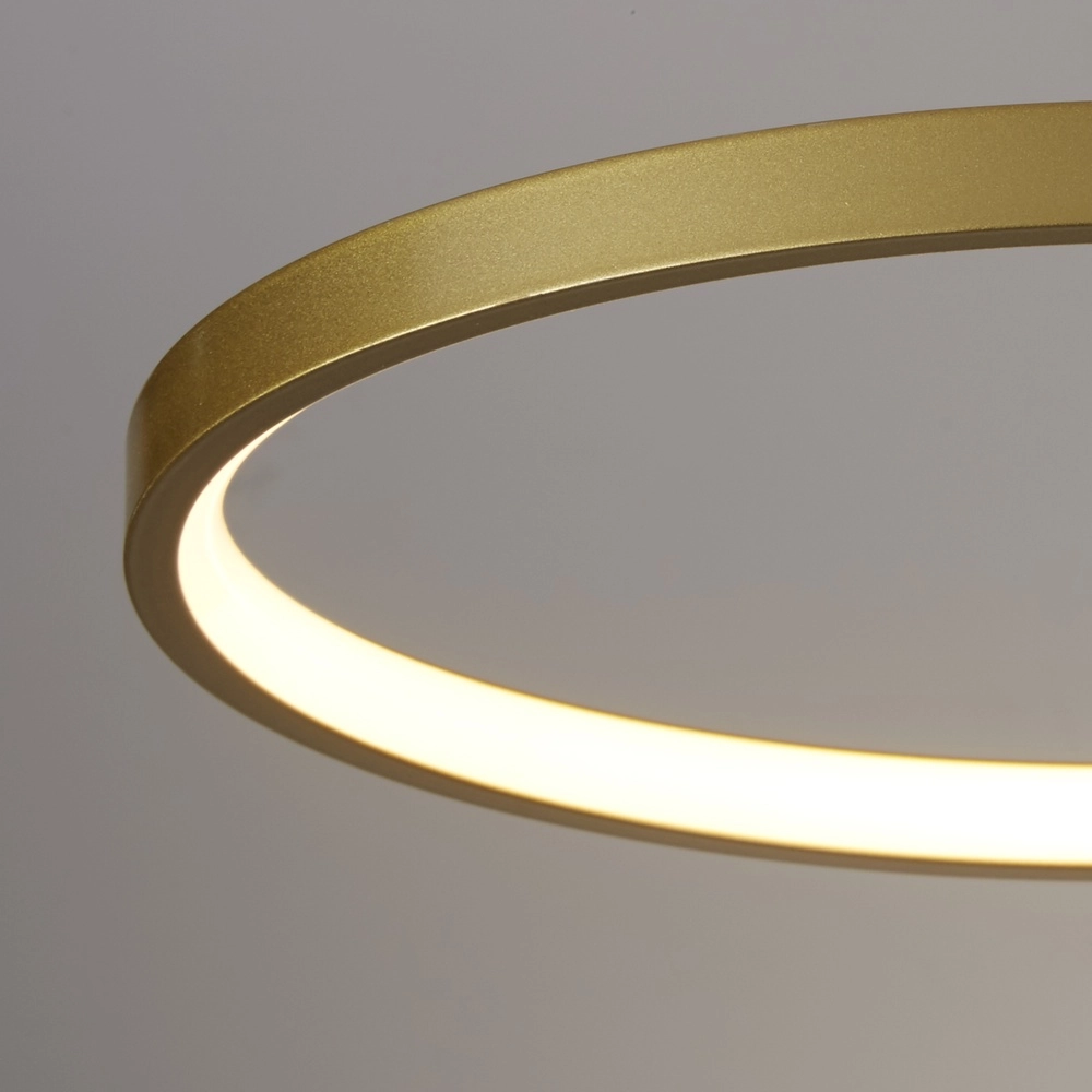 Led plafondlamp Cirque goud Searchlight 5053423299235
