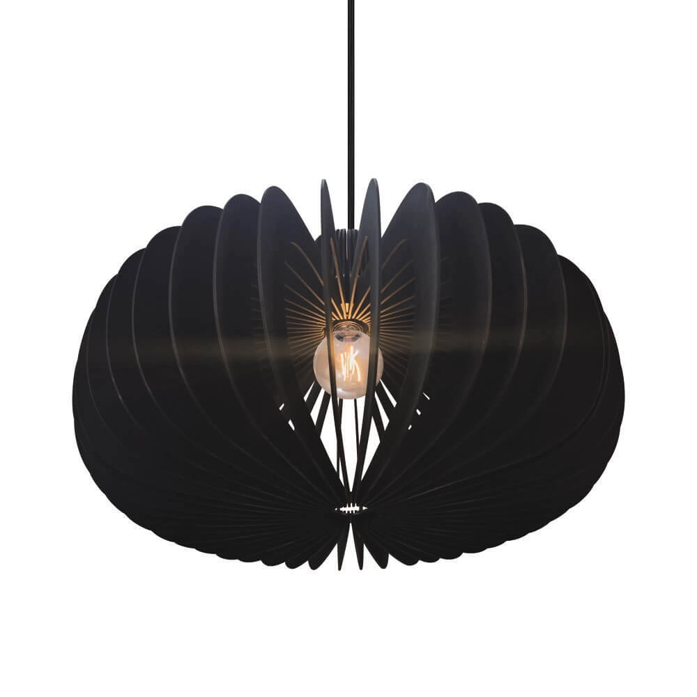 Design hanglamp Hazo zwart Ø 66,5cm Nordlux 5704924024283