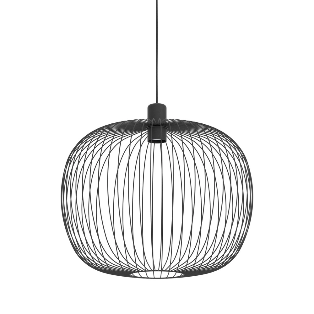 Draad hanglamp Lodods zwart Ø 45cm Eglo 9008606390267