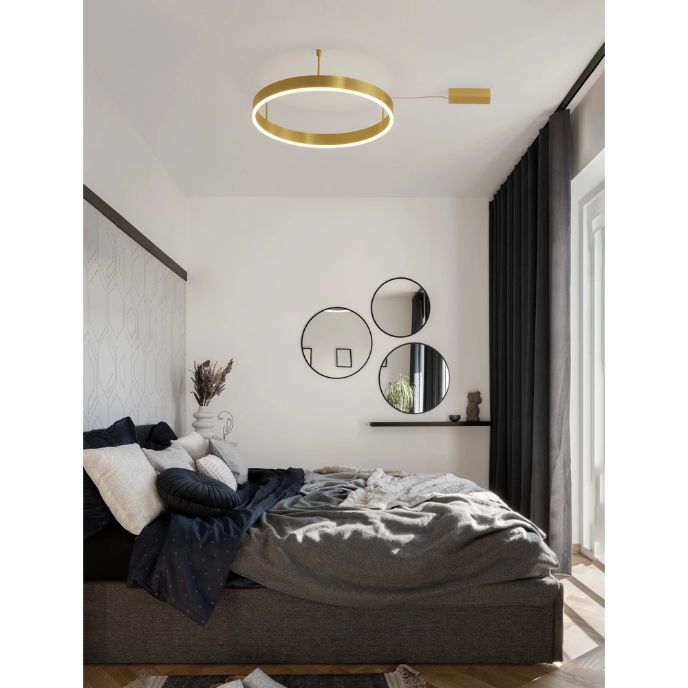 Plafondlamp Motif goud Ø 60cm Lyora 5212017442956