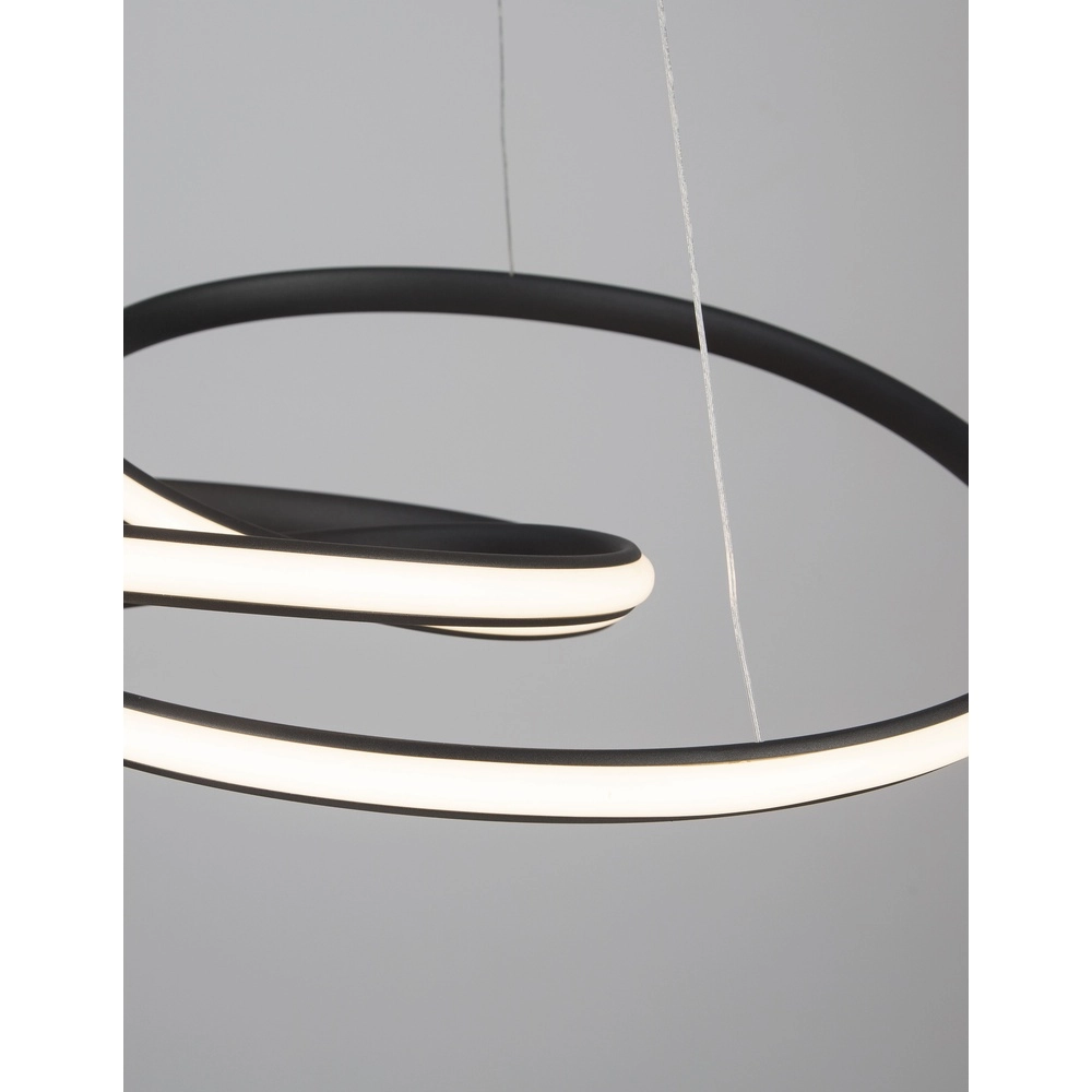 Design hanglamp Menton zwart Lyora 5212017424303