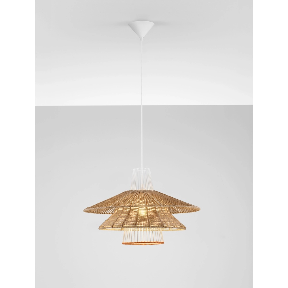 Rotan hanglamp Kao Ø 50cm
