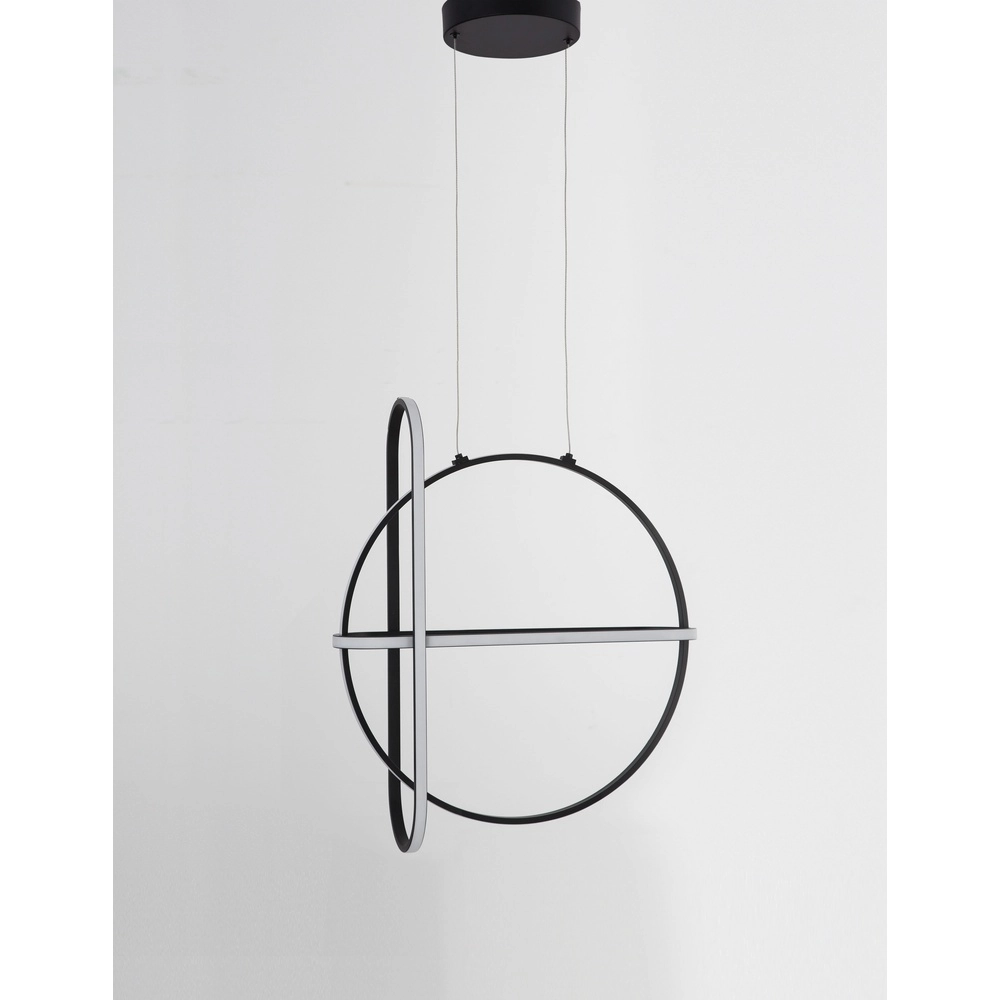 Design hanglamp Arte zwart rond Lyora 5212017426048