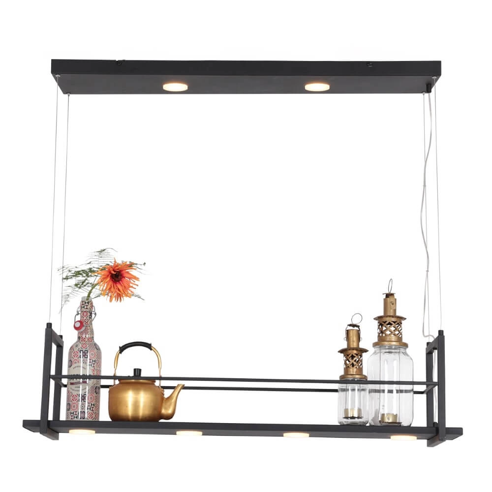 Keuken hanglamp Tor zwart Steinhauer 8712746148282