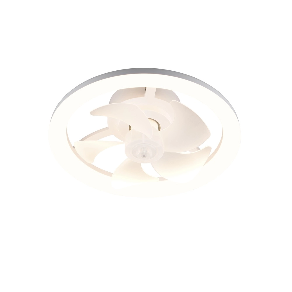 Design plafondventilator Pajala wit Ø 40cm Trio 4017807688207
