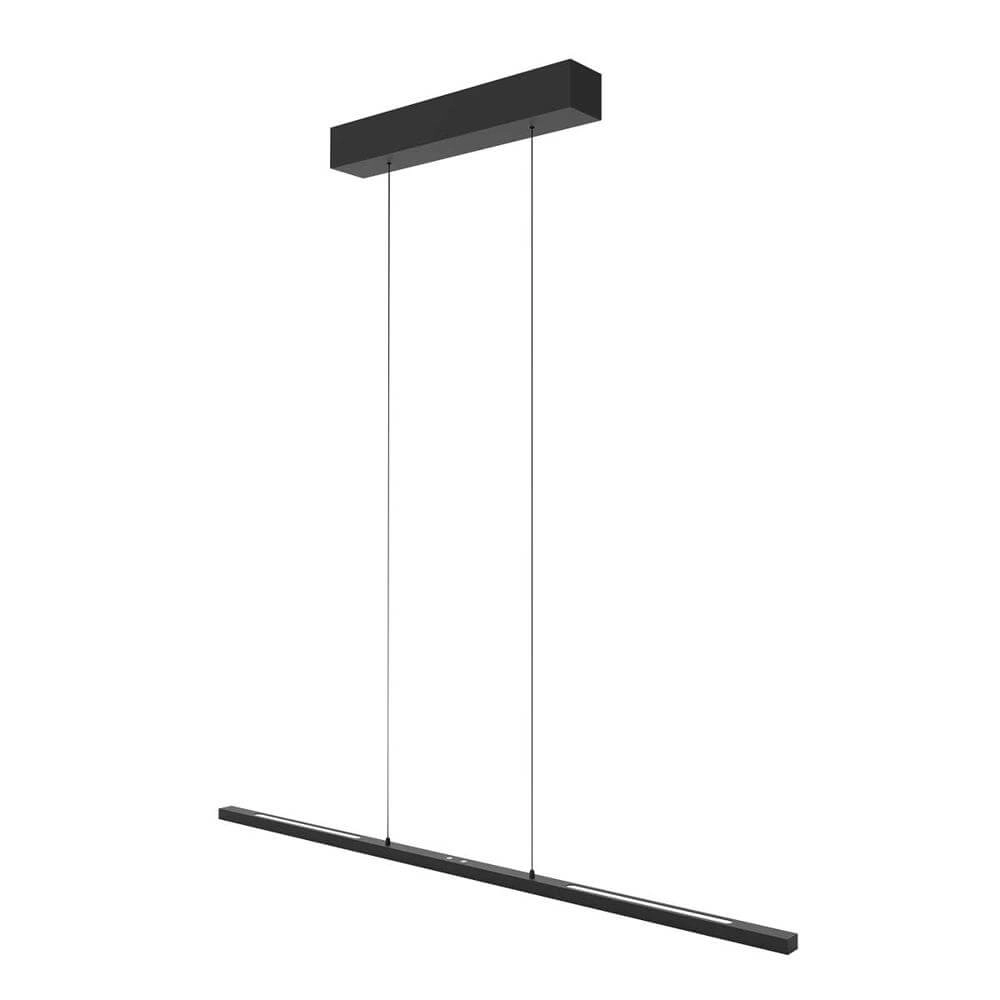 Zwarte hanglamp Bande design