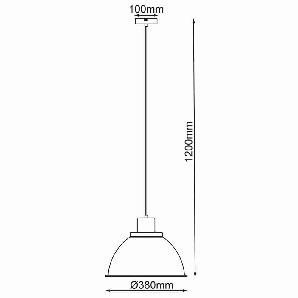 Hanglamp Erena Ø 38cm roze Brilliant 4004353413032