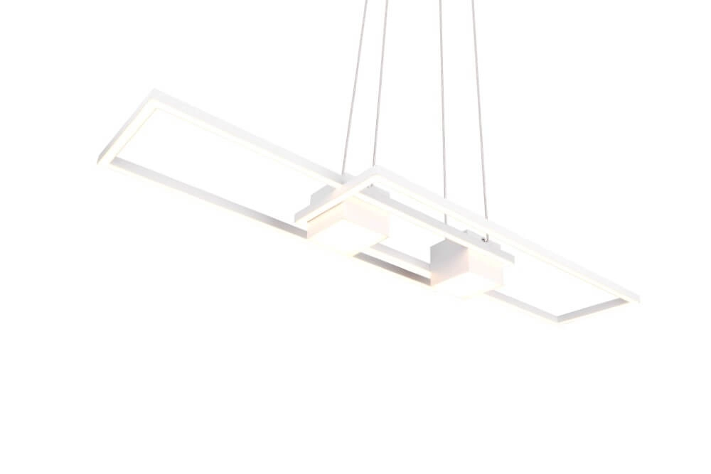 Led hanglamp kantoor Albany wit Trio 4017807610338
