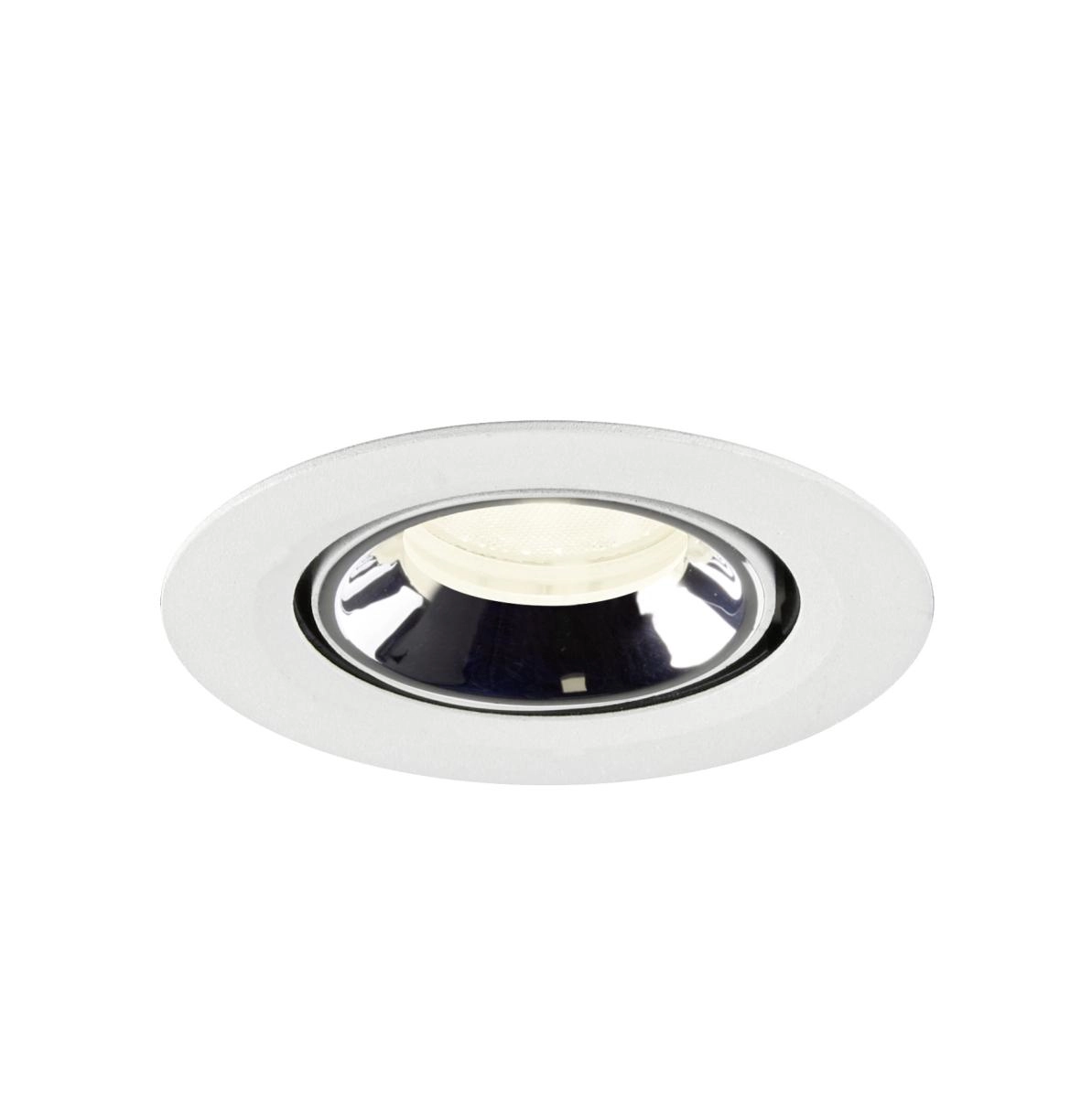 Inbouwspot Numinos Gimble XS wit/chroom 4000K - 40gr SLV 4024163306782