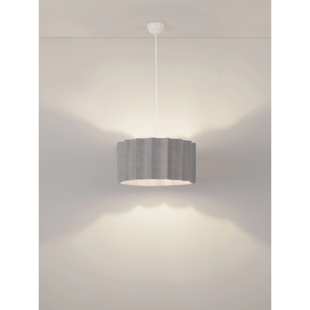 Design hanglamp Alve grijs Ø 45cm Lyora 5212017493668