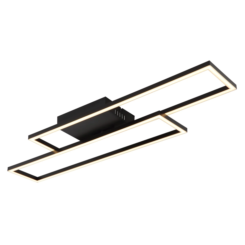 Moderne plafondlamp Tatjana zwart