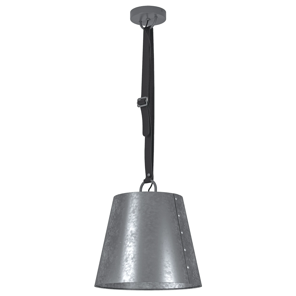 Hanglamp Chertsey zinkgrijs