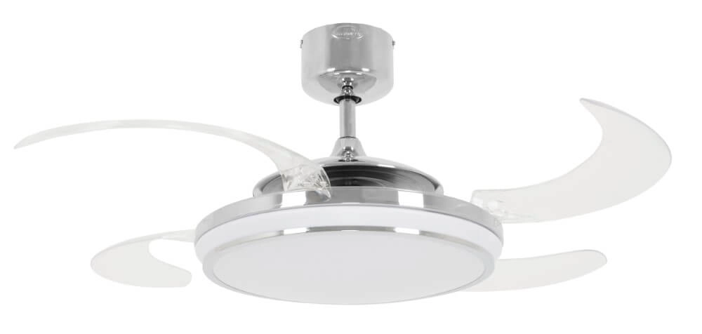 Chrome plafondventilator Fanway Evo 1 Ø 122cm