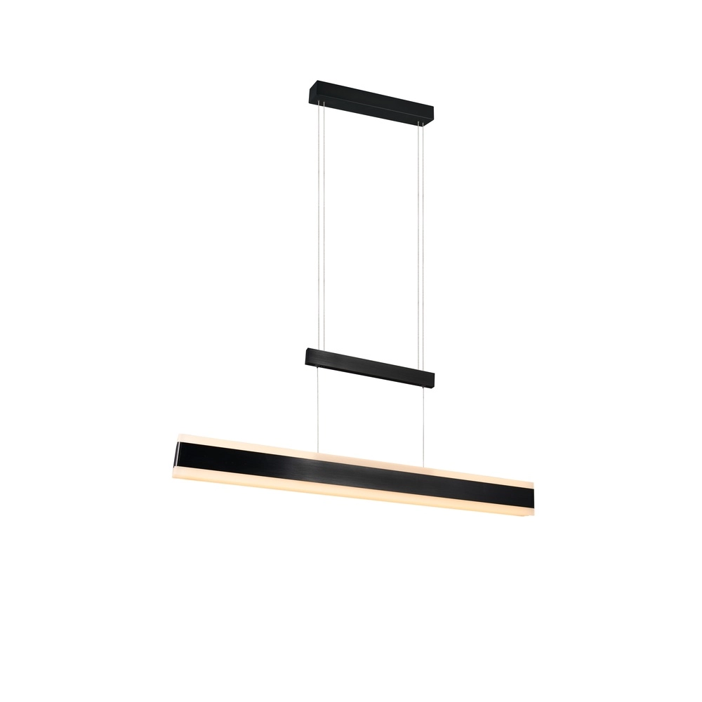 Moderne hanglamp Arcola 152cm zwart