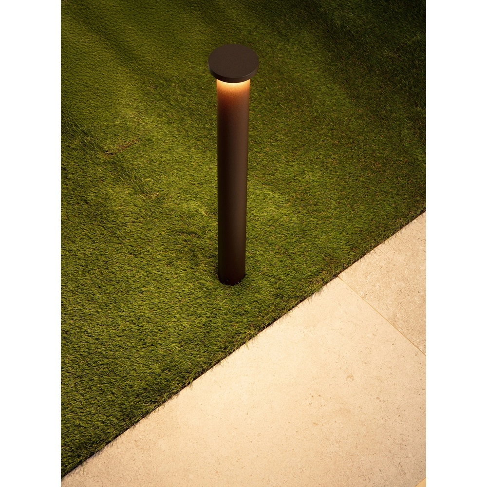 Moderne padverlichting Bast roestbruin 65cm - 3000K Lyora 5212017497680