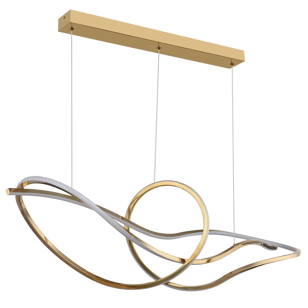 Gouden hanglamp Iduna modern Globo 9007371507429