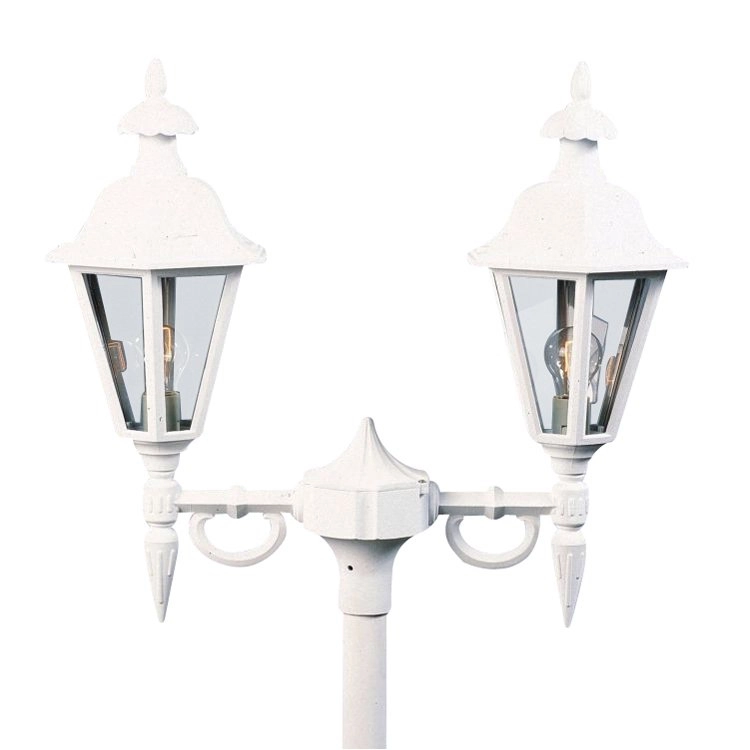 Lantaarnlamp Pallas 2-lichts wit