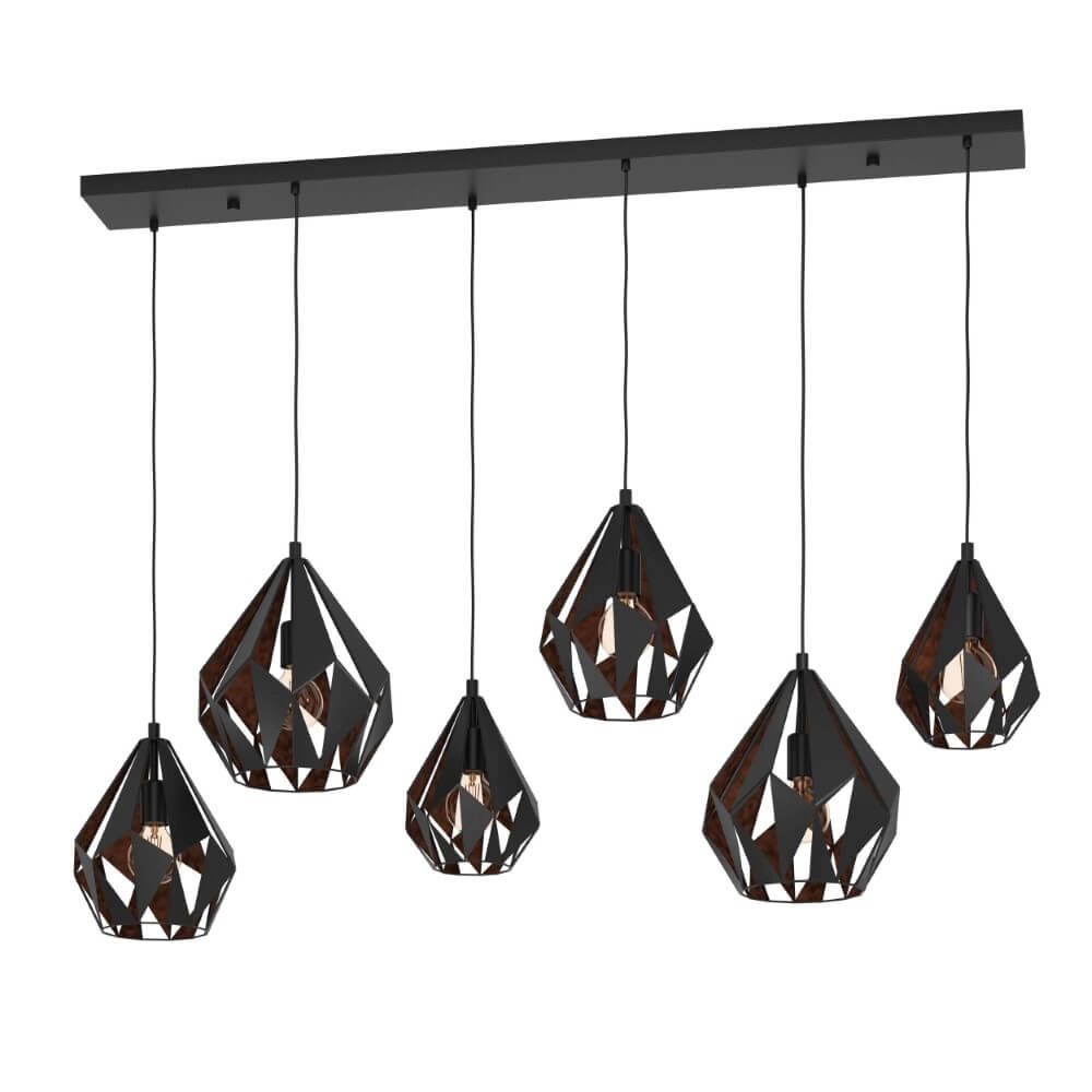 Eettafellamp hanglamp Carlton 1