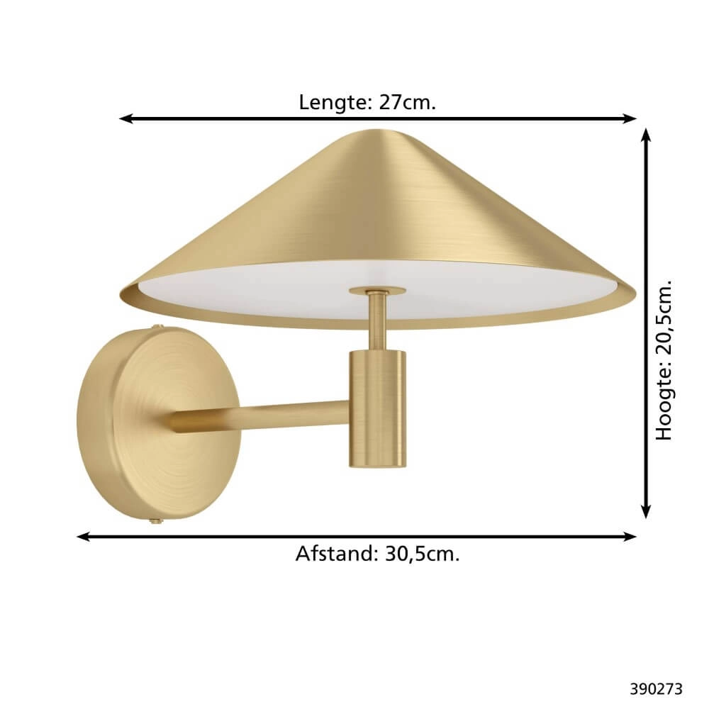 Design wandlamp Paraguay goud Stars of Light 9008606274260