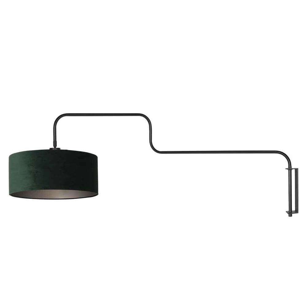 Wandlamp Bloeba zwart met groen Steinhauer 8712746177084