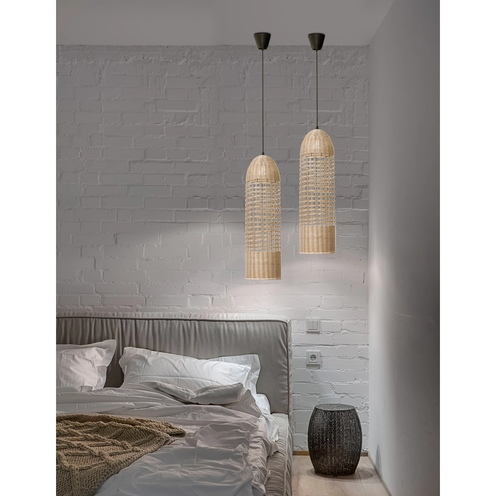 Rotan hanglamp Mia Ø 20cm Lyora 5212017416698