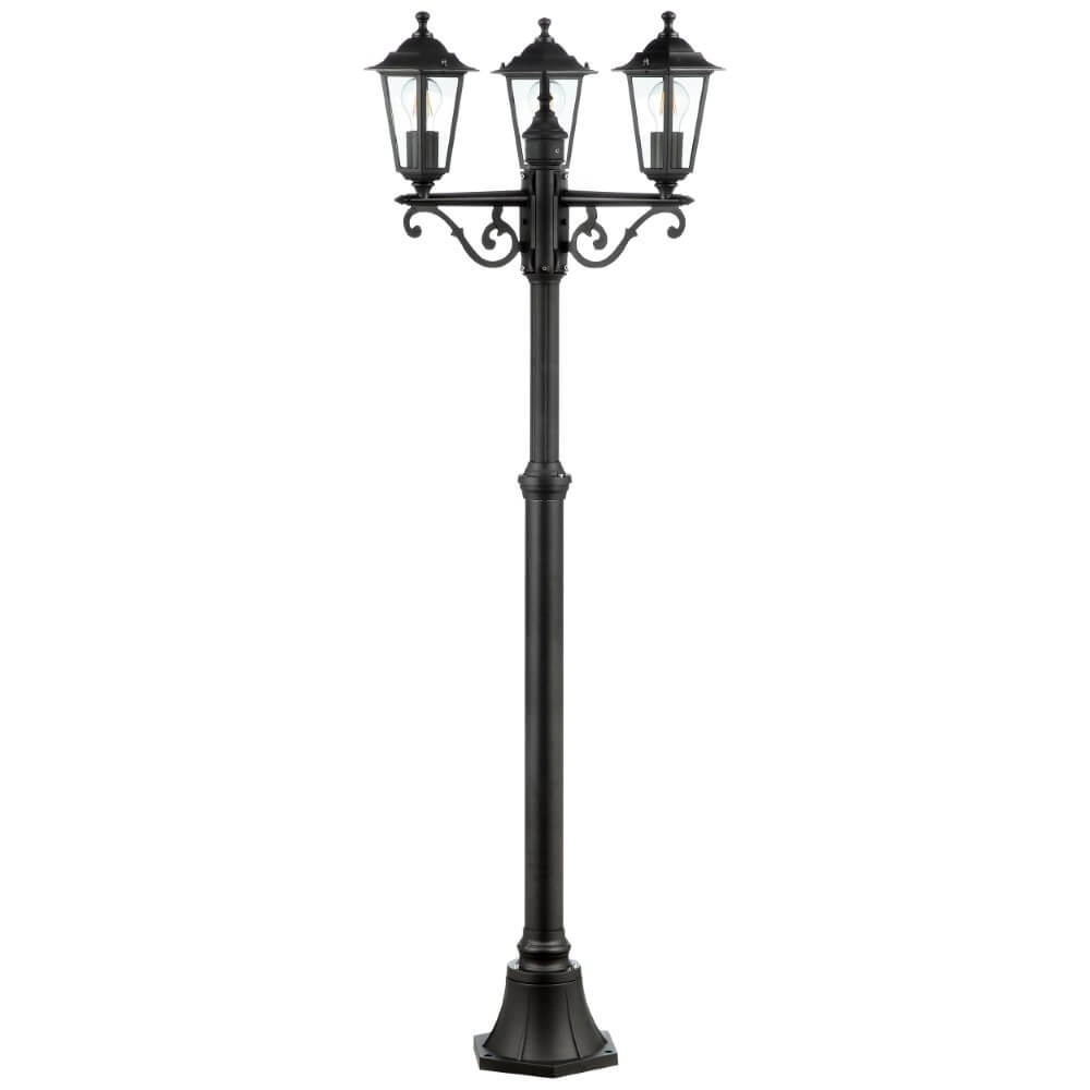 3-lichts lantaarn Carleen 195cm klassiek Brilliant 4004353349416