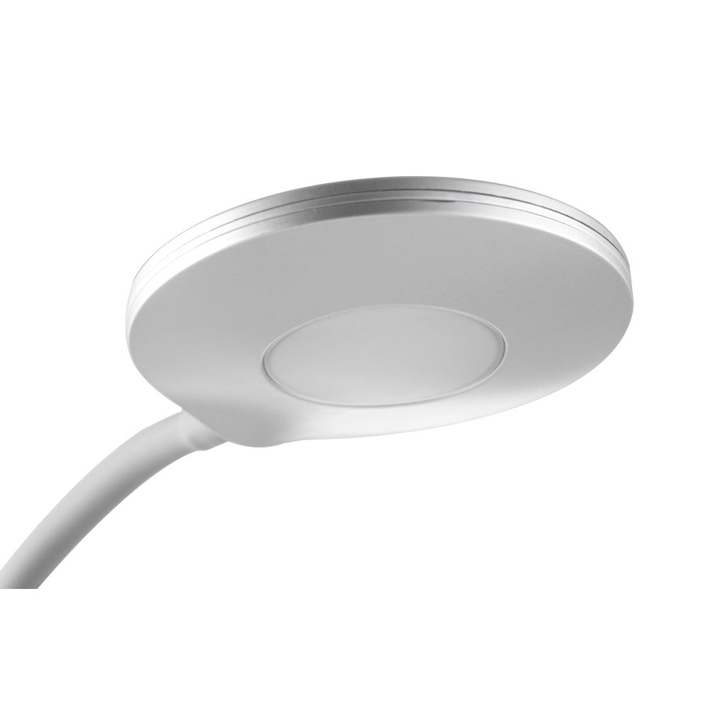 Led bureaulamp Carmen zilvergrijs Globo 4048194064350