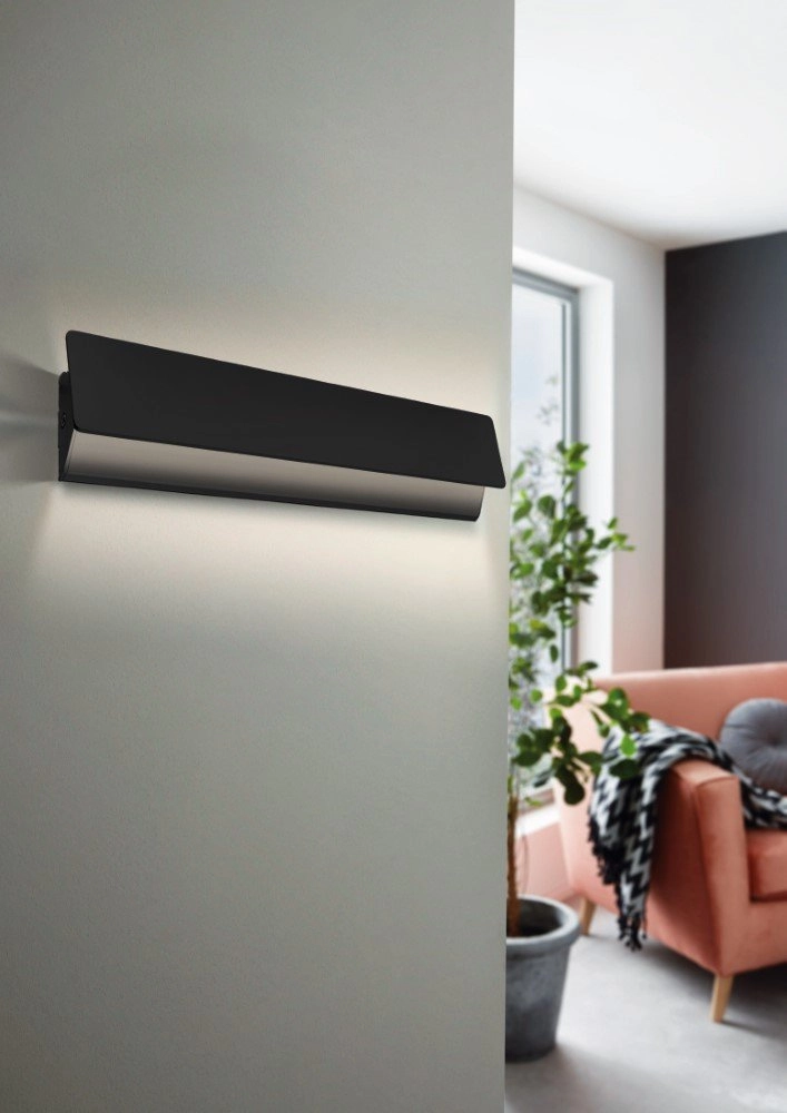 Wandlamp Zubialde 36cm zwart Eglo 9002759990879