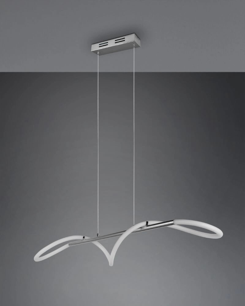 Design hanglamp Argos chroom Trio 4017807562156