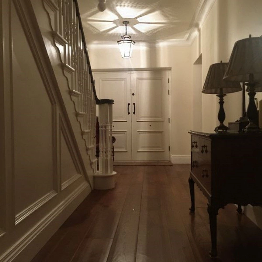 Antieke hanglamp Bevelled antiek koper (ANT) Limehouse